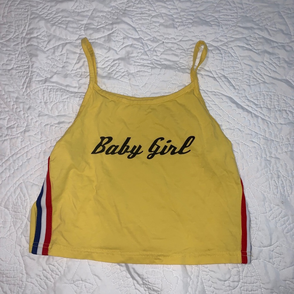 Super fun cropped tank